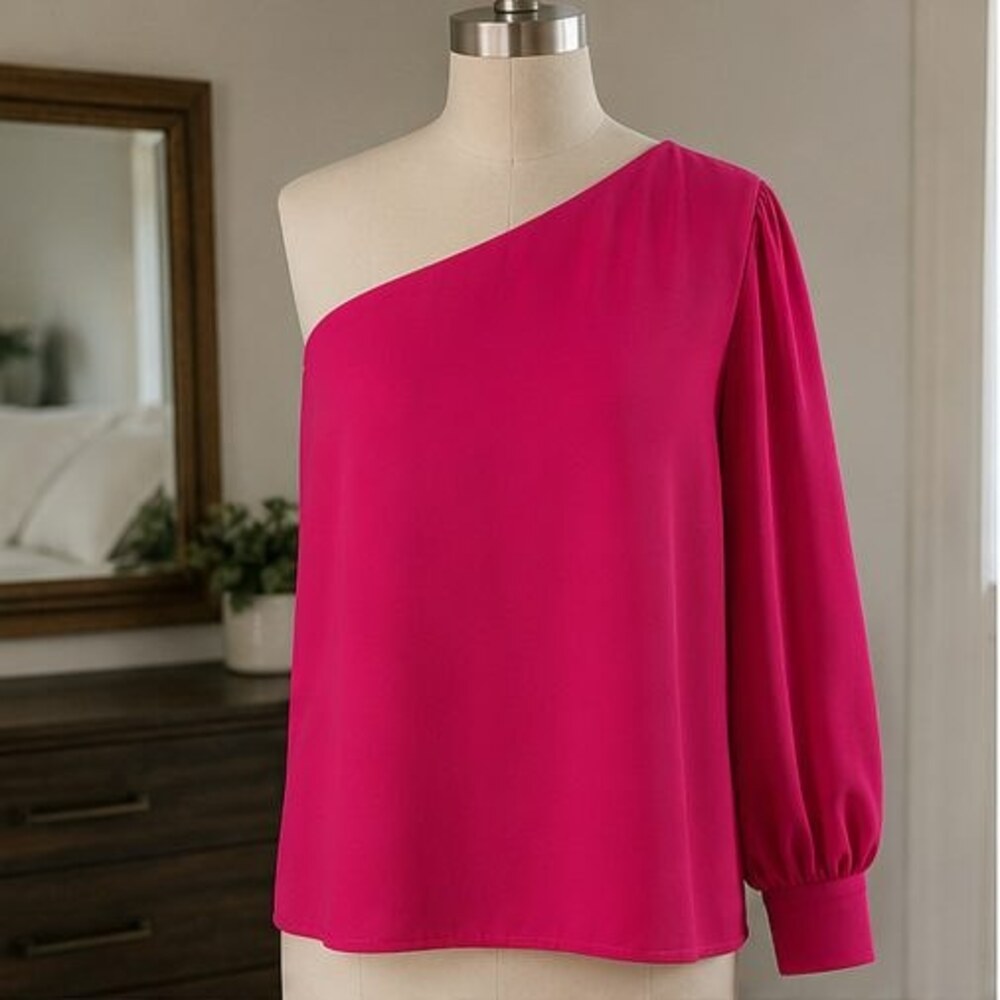 Cream Button Blouse